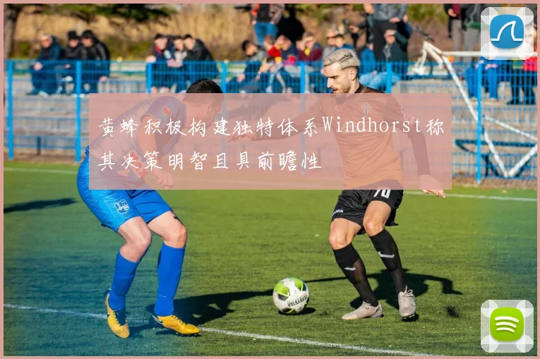 黄蜂积极构建独特体系Windhorst称其决策明智且具前瞻性