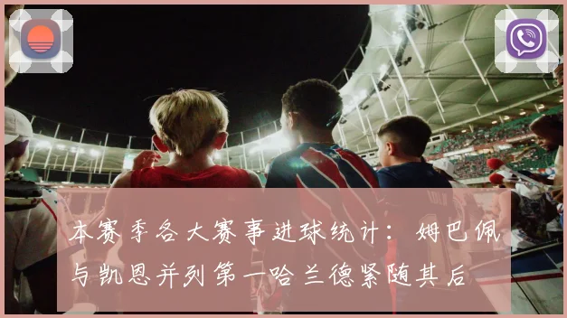 本赛季各大赛事进球统计：姆巴佩与凯恩并列第一哈兰德紧随其后